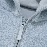 チェリーフリースフーディー付きジャンパー / CHERRY FLEECE HOODIE JUMPER [SKY]