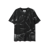 [24SS LSD COLLECTION] MUGUNG Applique Bleach Washed T-shirt_Black