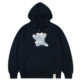 [UNISEX] ビッグクラウドベアスマイルパーカー