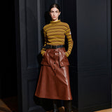 SAMUEL TURTLENECK TEE, LEMON YELLOW+BURGUNDY S/T (6633246556278)