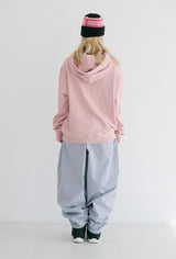 BSRBTステッチパーカー / BSR2223FWPO065 BSRBT STITCH HOODIE LIGHT PINK