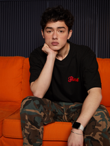 レストロゴTシャツ