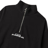 アノラックスウェット/ANORAK SWEAT SHIRT-BLACK