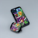 Black Sketch AirPods Case (6624881803382)