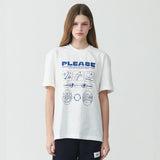 プリーズTシャツ / PLEASE T-SHIRT (WHITE)