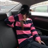 [Bellide made] Stripe Long Sleeve T-shirt