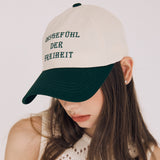ツートーンボールキャップ / TWO-TONE BALL CAP (GREEN)