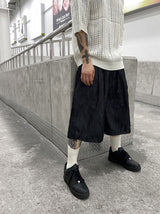 ワイドハーフストリングデニムショートパンツ / No.9607 Z wide half string denim SHORTS
