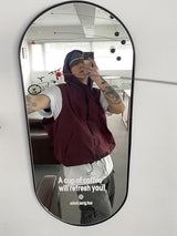 No.0028 O nylon hood VEST (3color)