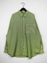 ピグメントストライプシャツ/Pigment Stripe Shirt (3color)