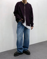 OAリオダメージツーウェイカーディガン/OA Rio Damage Two Way Cardigan (4 colors)