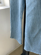 ブロックデニムパンツ / Block Medium Blue Denim