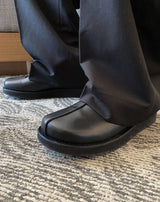No.9361 round incision derby SHOES (6682512425078)