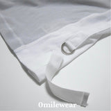 strap mesh t-shirt_ grey