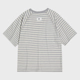 STRIPE RAGLAN LOGO T-SHIRT (6568438825078)