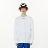 Triple Sleeve T-shirt [White] (6592411926646)