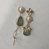 ザビーアンドザフレッシュグリーンガーデンピアス / The Bee and the Fresh Green Garden Piercing