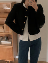 Winter Denim Straight Pants