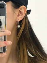 ハートリングピアス