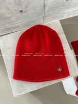 Jewelry ribbon red beanie
