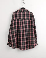 Deva Vintage Check Brushed Outer Long Sleeve Shirt