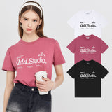 Odd シグネチャーロゴレギュラーフィットTシャツ / Odd Signature Logo Regular Fit T-shirt - 3 color
