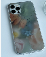 エモーショナルフラワーシルエットフォーンハードケース / Emotional flower silhouette phone hard case