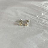 mini mushroom earring yellow92
