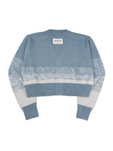 GRADATION KNIT CARDIGAN (BLUE) (6675326697590)