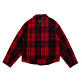 プレードバイカージャケット / PLAID BIKER JACKET