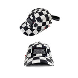 CHECKERBOARD CAMP CAP (6688641155190)