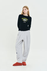 ELBOW POINT WAFFLE LONG SLEEVE [DARK NAVY]