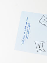 Cosymosy 'Cheer Up' Teddy bear Keyring Card - 5 Color
