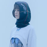 ピストルチェックバラクラバ/1 5 pistol check balaclava - GREEN