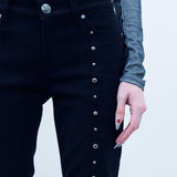 Jam Stone Bootcut Pants [Black]