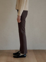Slim bootcut slacks (6639424569462)
