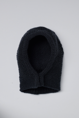 테디 후드(블랙) /  Teddy hood(black) (6656029556854)