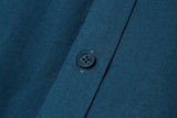 ニューカラースタンダードステッチリネンシャツS90/New Color Standard Stitch Linen Shirt S90 Dark Teal Blue
