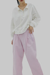 ストリグハーフジップアップスウェットシャツ/String Half Zip Up Sweatshirt (3color)