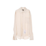 AWENDE Celine cuffs shirt / ivory (6610513952886)