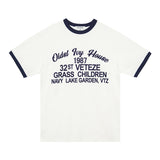 オールドアイビークラブ ボックスハーフTシャ/Old Ivy Club Box Half T-shirt (2color)