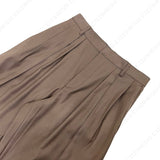 パイプ ピンタック スラックス / OWN Pipe pin tuck slacks (Set - up / 2 colors)