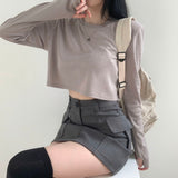 デイリーウォーマークロップドTシャツ