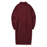 SAILOR HALF ZIP-UP JERSEY DRESS_BURGUNDY