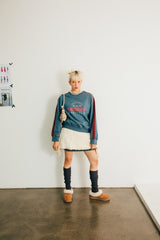 ビンテージスウェットシャツ / VINTAGE DEEP BLUE SWEATSHIRT　