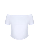 テイクイットアウトコルセットオフショルダー / Take It Out Corset Off-Shoulder WHITE