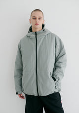 ソフトフーディージャケット/BSR2223FWJK014 SOFT HOODIE JACKET ASH MINT