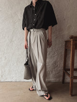 クーリングベルテッドツータックスラックス (5 color)
