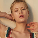 YELLOW LIGHT EARRINGS (6597345181814)