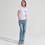 WDVST Logo T-shirt [White] (6679679664246)